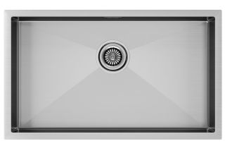 Мойка кухонная Paulmark Gerberg PM217444-BS брашированная нержавеющая сталь